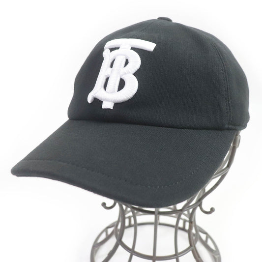 Burberry Cotton TB Logo Baseball Hat Black M