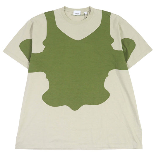 Burberry Cotton Crew Neck T-Shirt Khaki XL