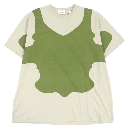 Burberry Cotton Crew Neck T-shirt Khaki M
