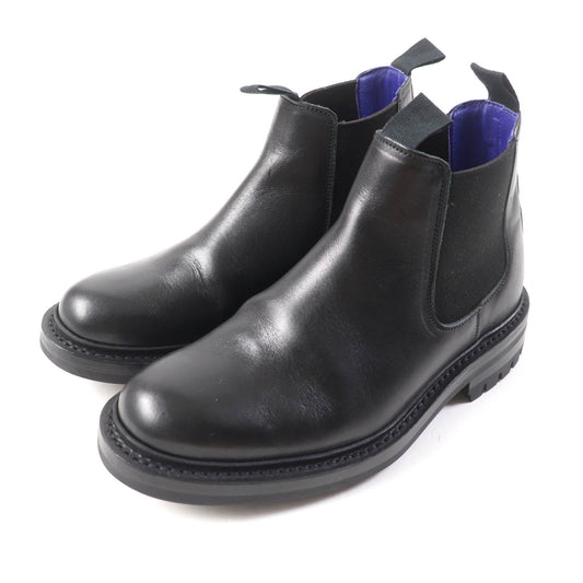 Burberry D.L.O. Leather Short Boots Black