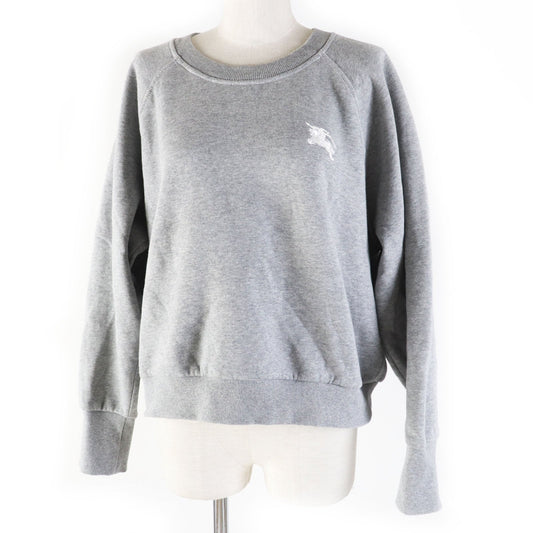 Burberry Embroidered Logo Sweatshirt Gray XL