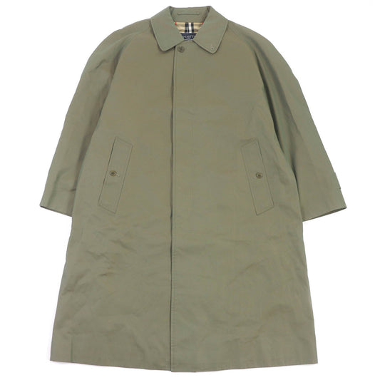 Burberry Cotton Nova Check Spring Coat Mens