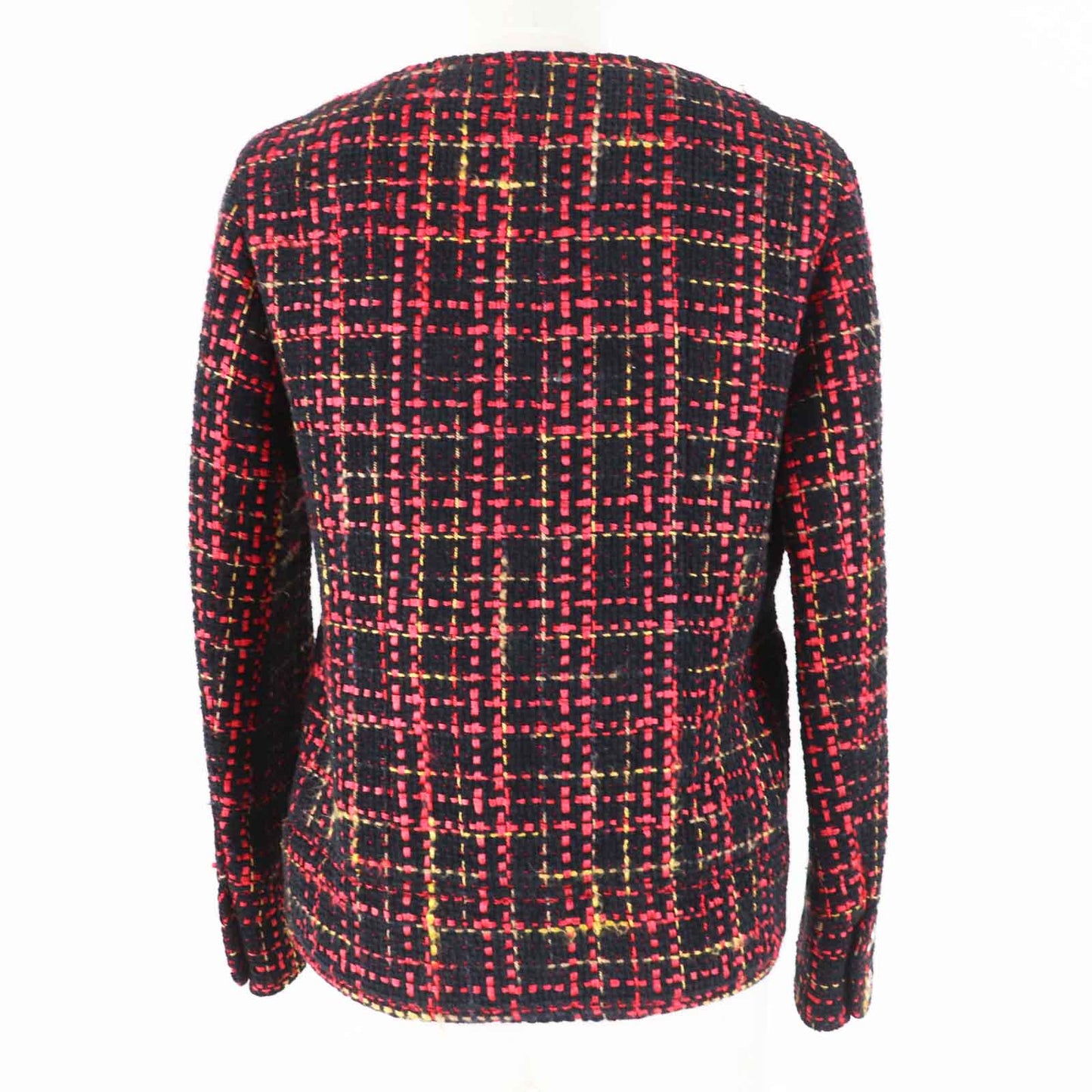 Chanel Tweed No Collar Jacket P73176