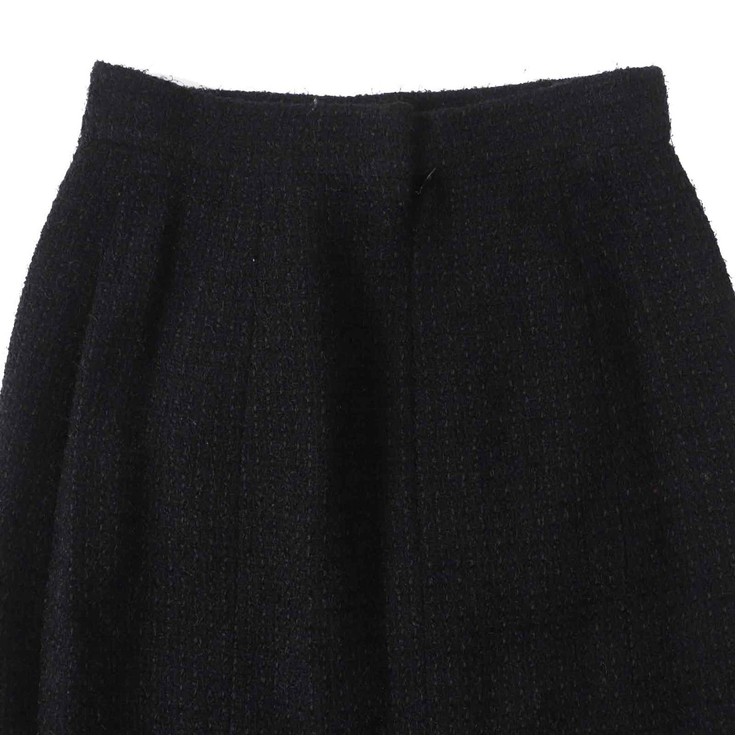 Chanel Wool Nylon Tweed Skirt with COCO Mark