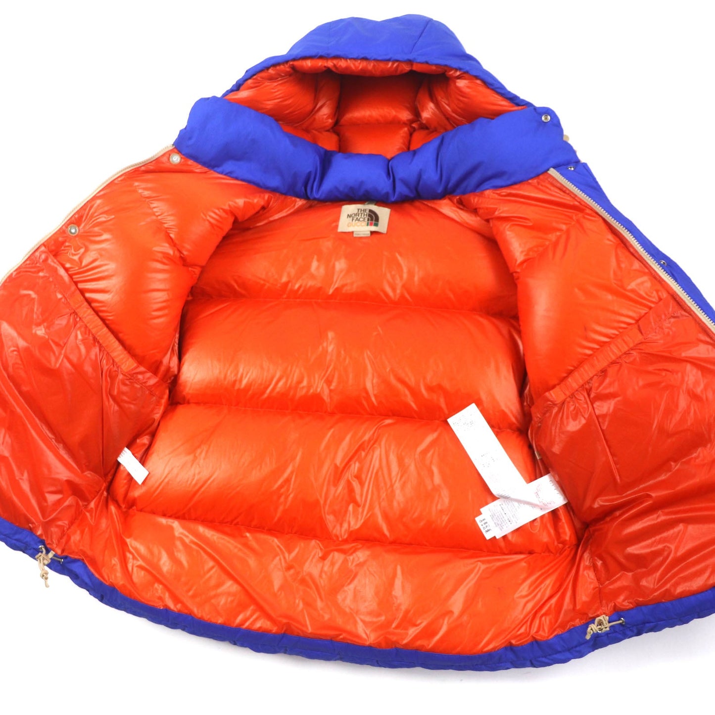 GUCCI x THE NORTH FACE Nylon Logo Hooded Down Jacket S