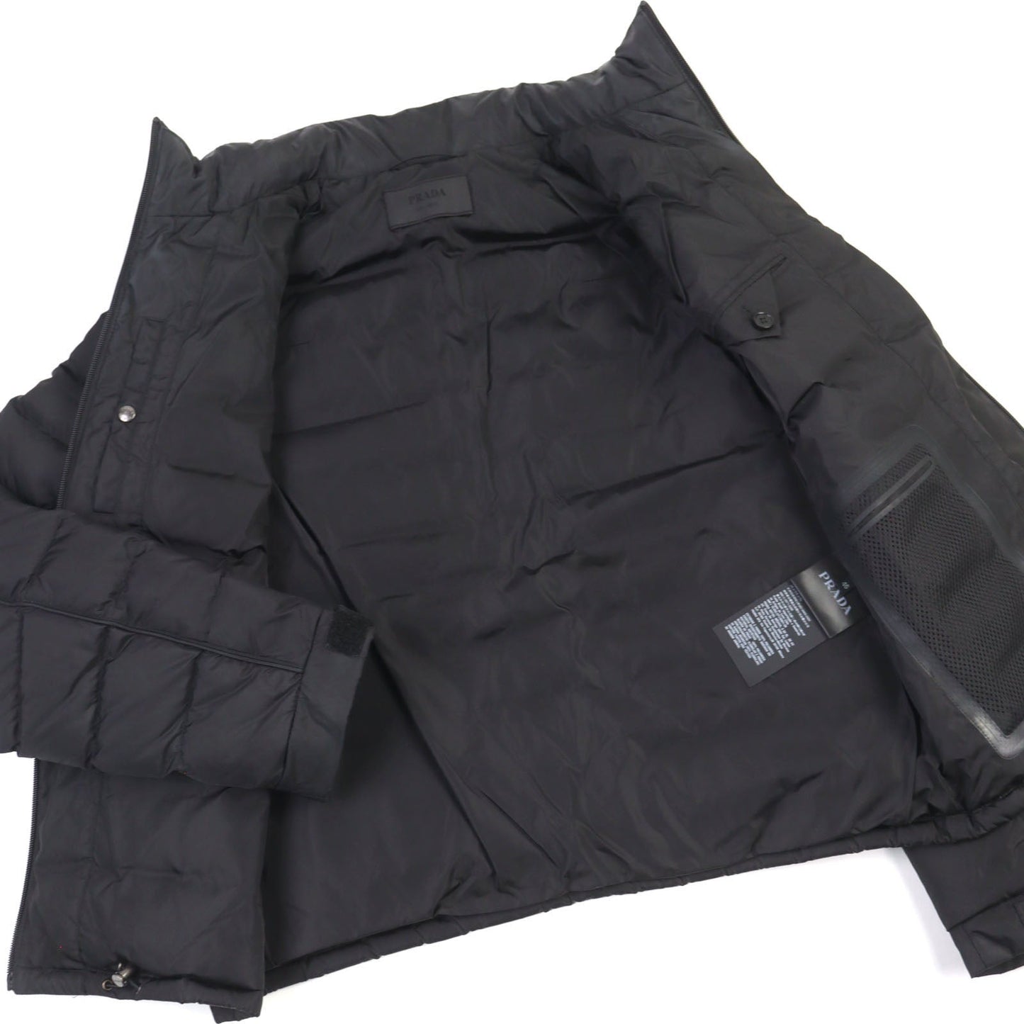 Prada Triangle logo Nylon Down Jacket