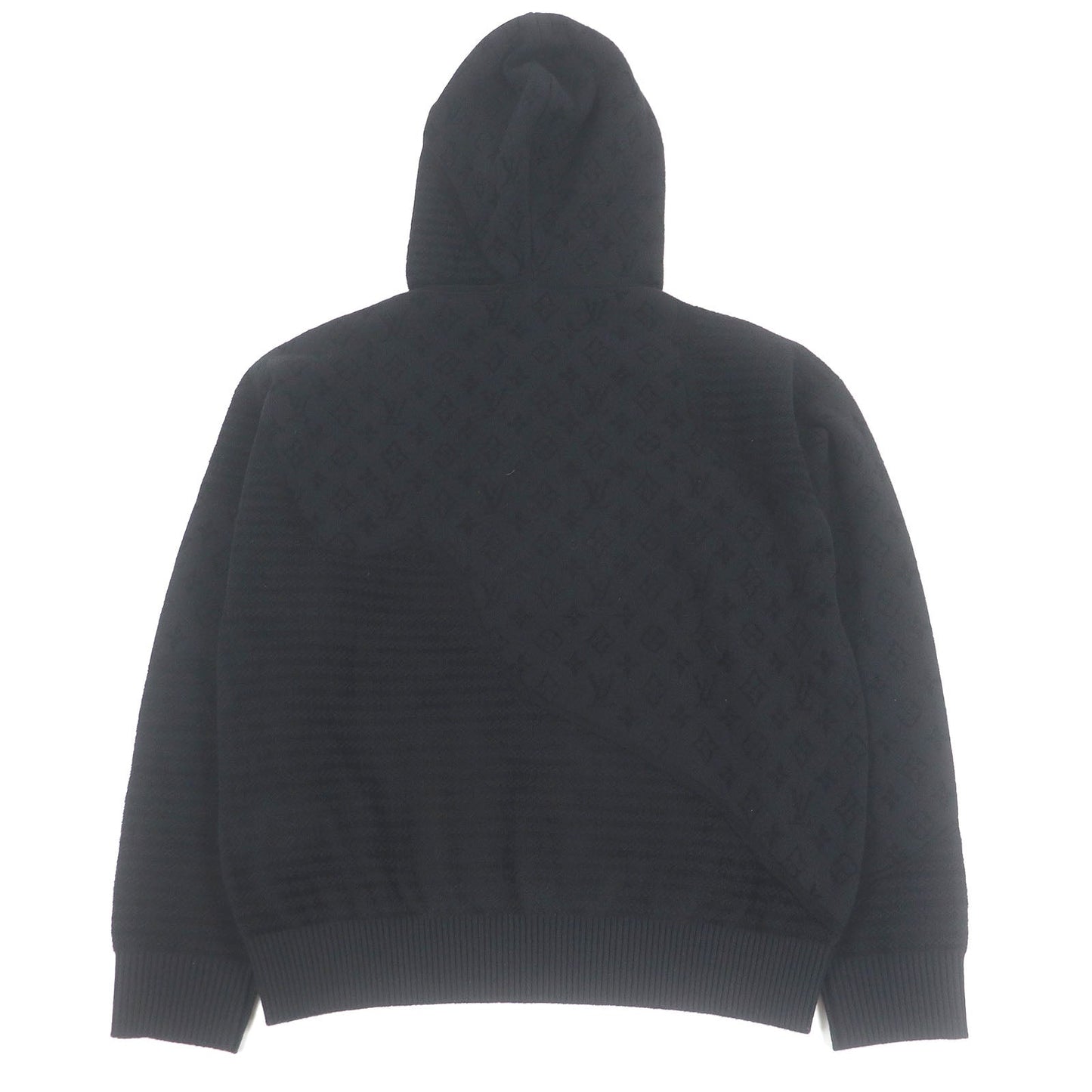 Louis Vuitton Graphic Jacquard Hoodie Monogram Wool Hoodie