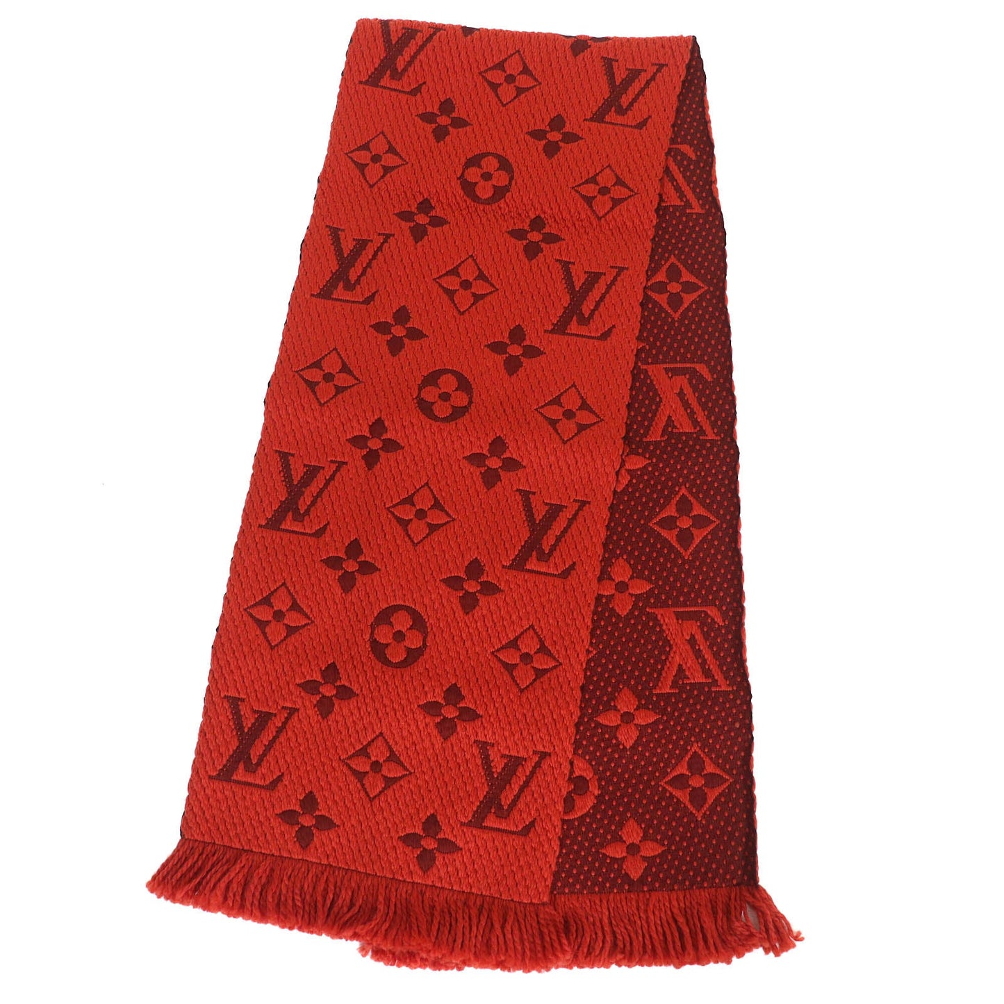 Louis Vuitton Logomania Wool Scarf