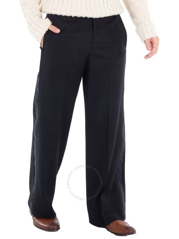 Balenciaga Balenciaga Black Side Stripe Rental Tuxedo Pants, Size Small