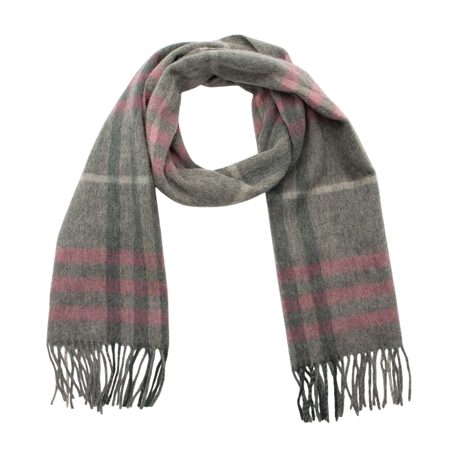 Burberry Cashmere Giant Check Scarf