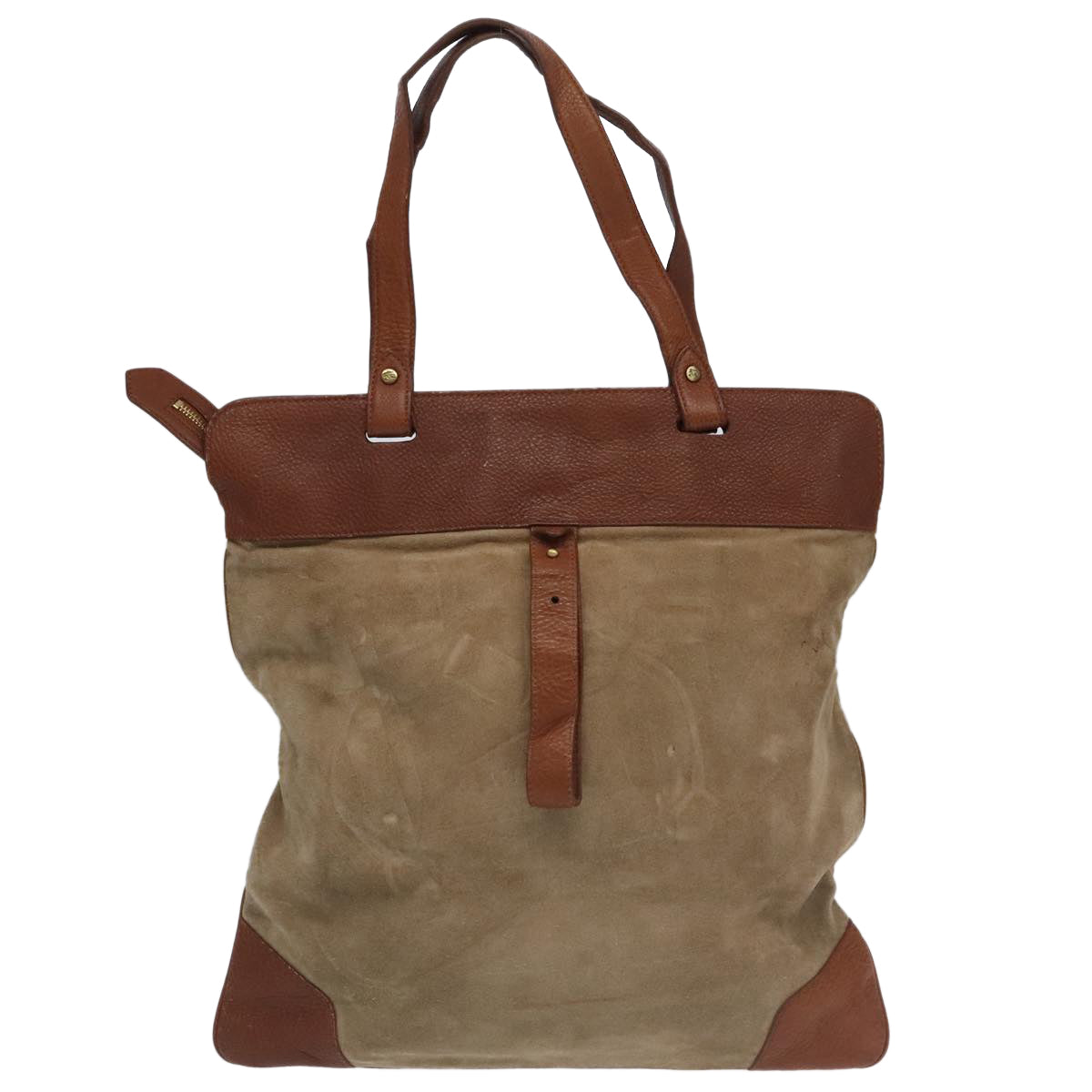Burberry Suede Tote Bag ()