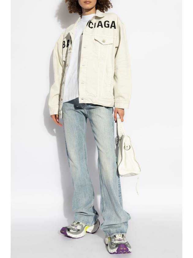 Balenciaga Balenciaga T-shirt With Logo, Women's, White