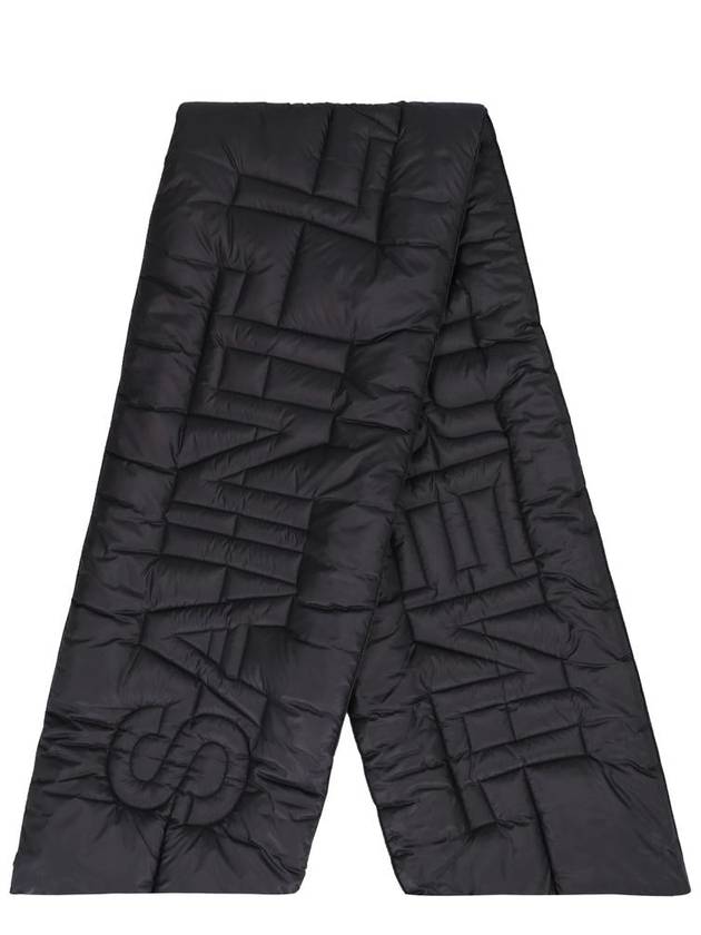 Saint Laurent Muffler Scarf 7579543YO01 1000 BLACK