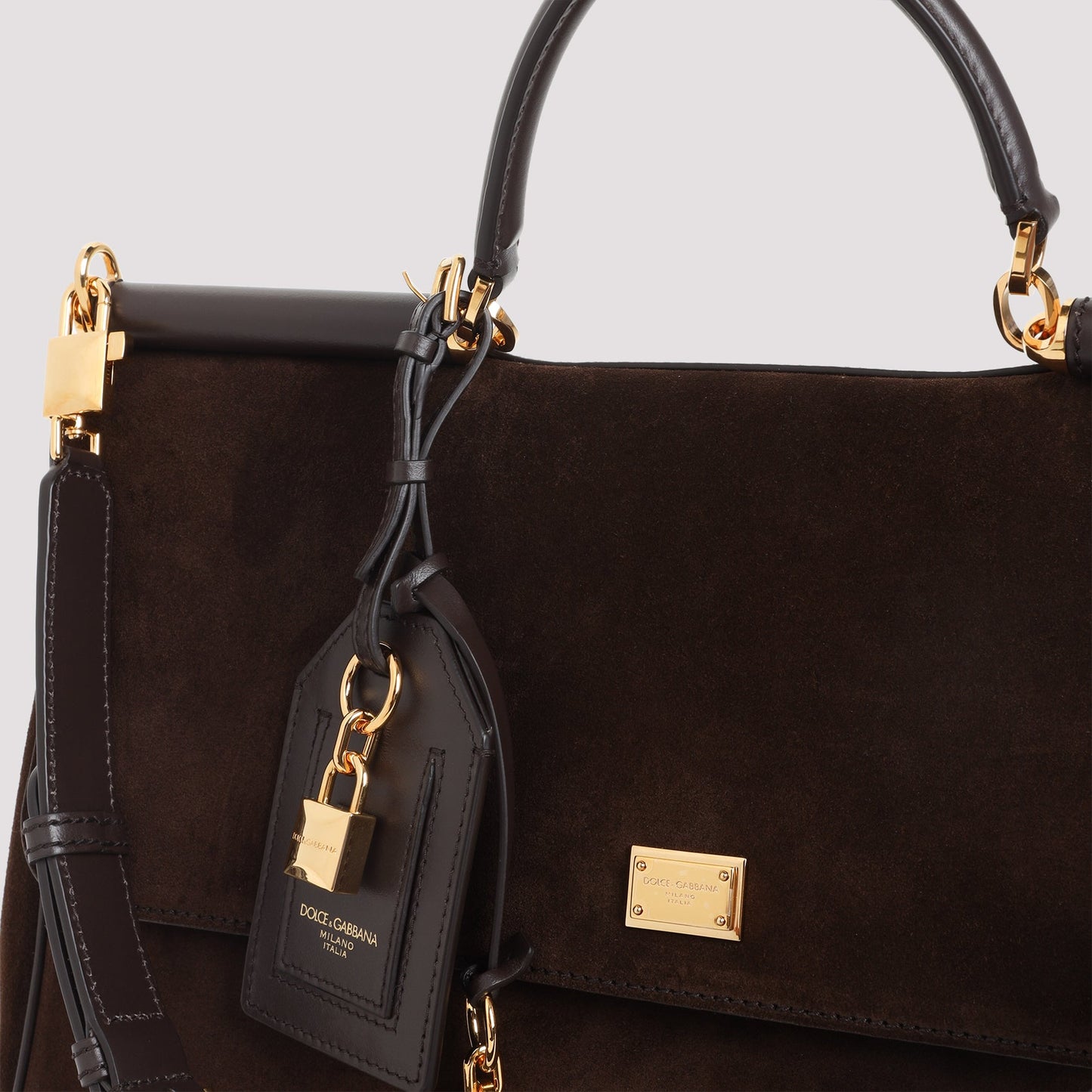 Dolce & Gabbana Sicily Soft Suede Bag Women