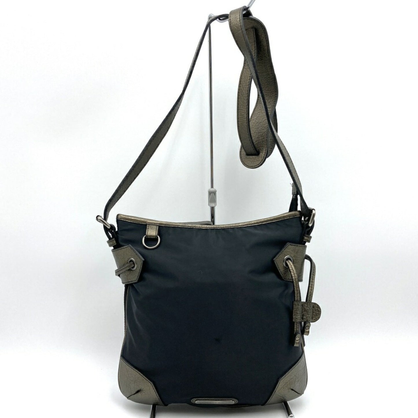 Burberry Nylon Leather Shoulder Bag ()