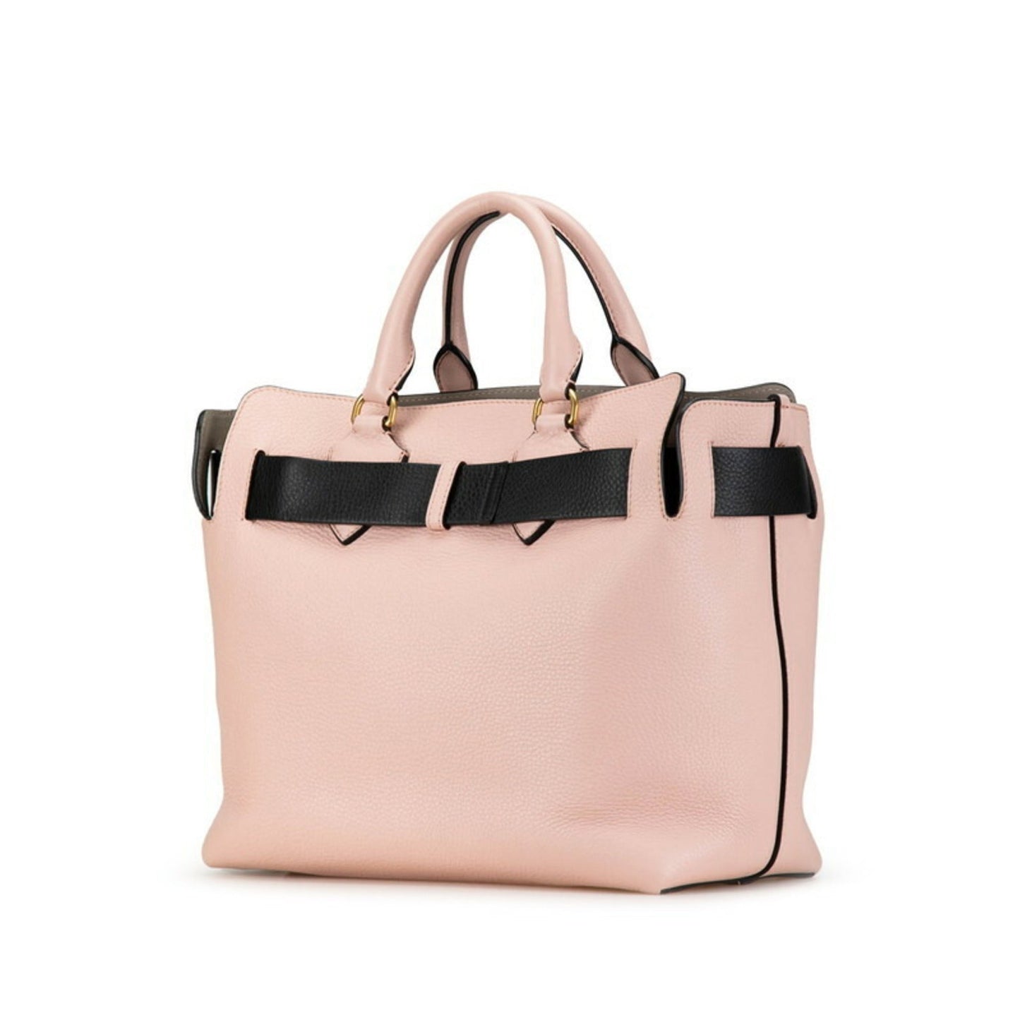 Burberry pink Leather Handbag Shoulder Bag ()