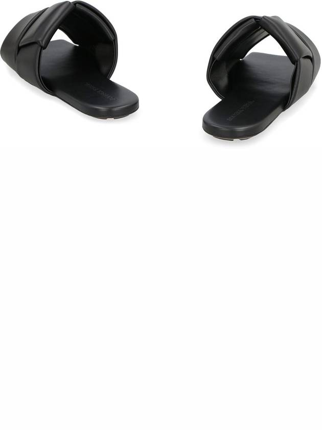 Bottega Veneta Men's Patch Mule Slippers Black