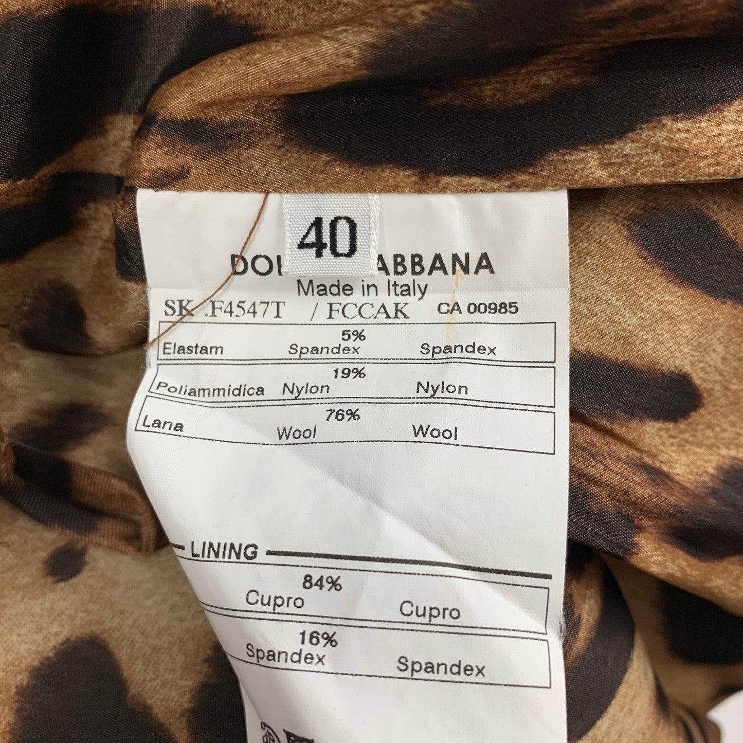 DOLCE & GABBANA Size 4 Grey Wool Blend Herringbone Tulip Below Knee Skirt