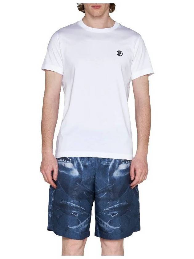 Burberry Silk Shorts WITH Shark Print 8071937144541B5365 B0270459291