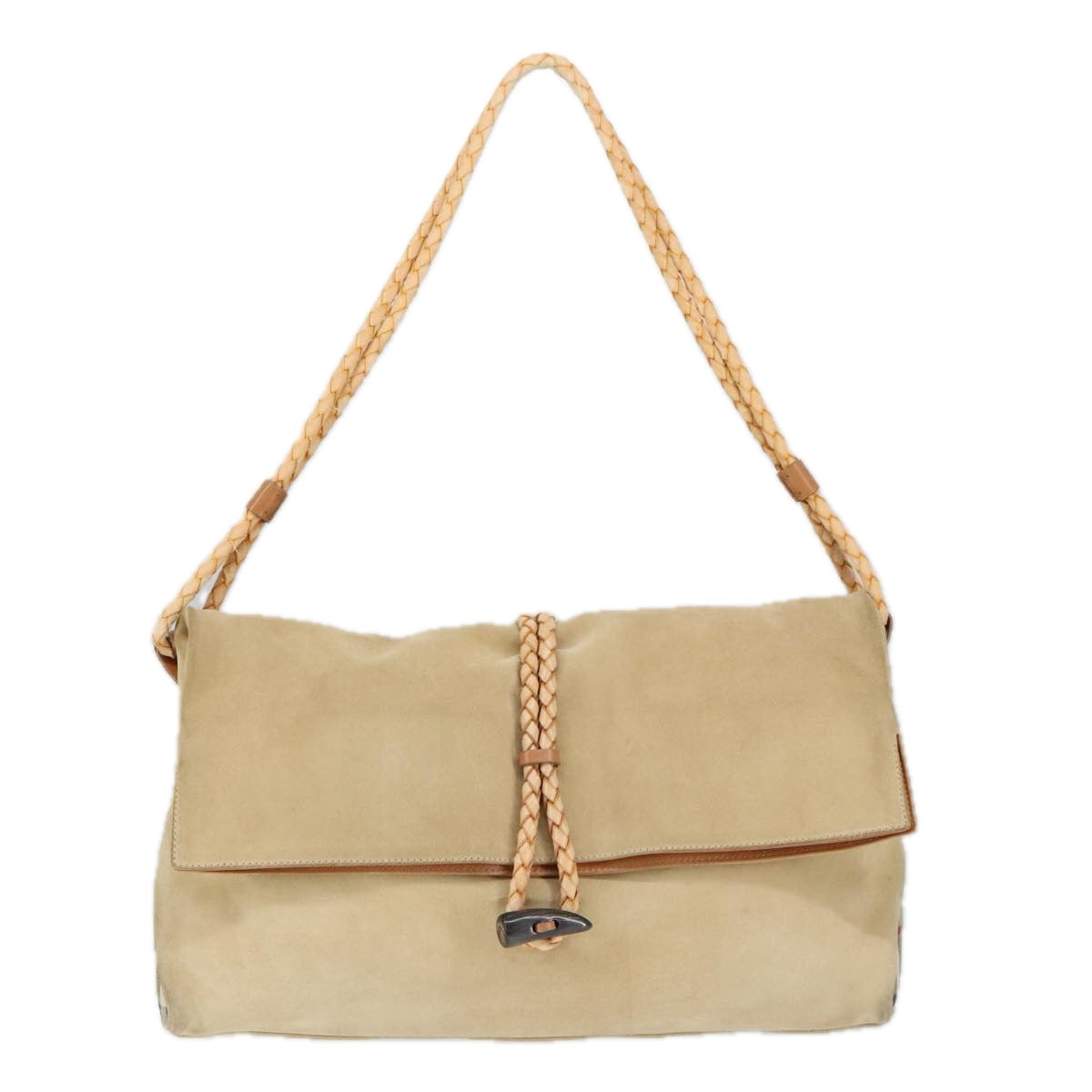 Burberry Suede Shoulder Bag ()