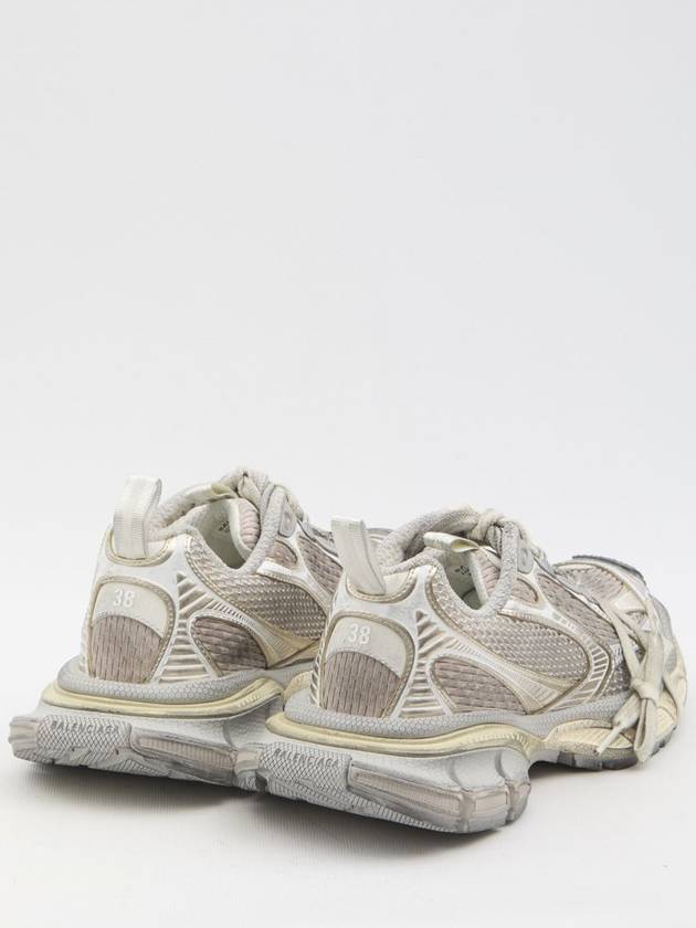 Balenciaga 3XL Mesh Panel Low Top Sneakers Grey