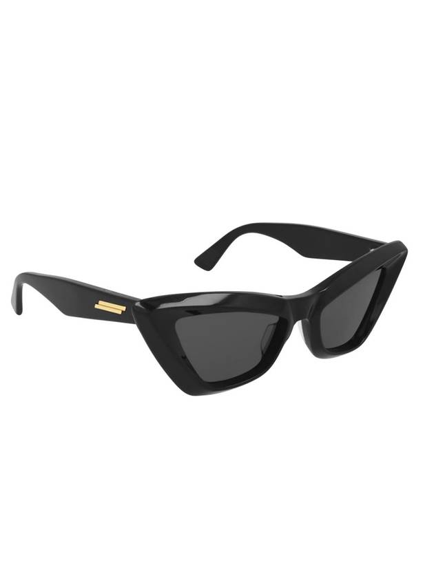 Bottega Veneta Eyewear BV1101S 001 Cat Eye Frame Sunglasses Black