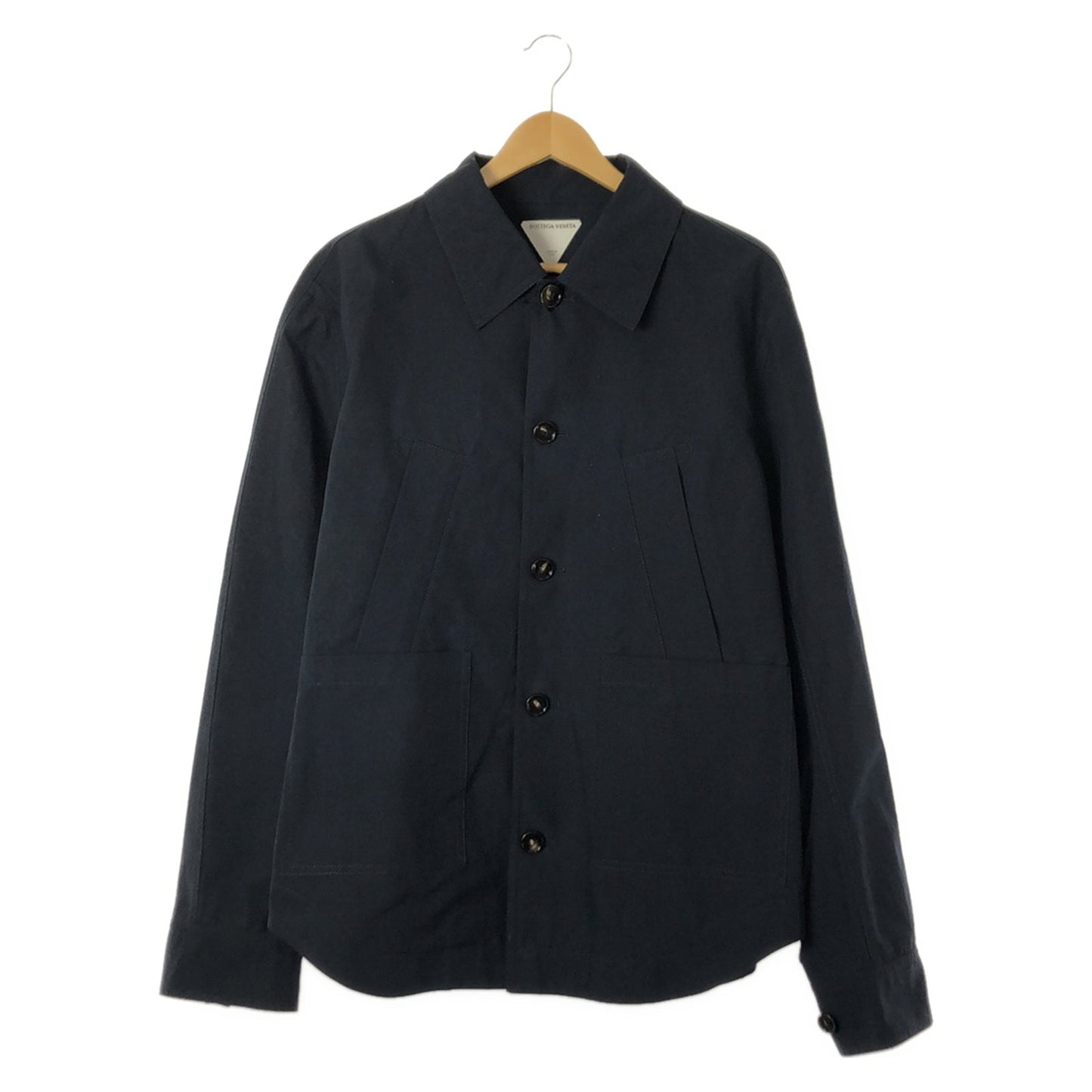 Bottega Veneta Long-Handed Tops Cotton Navy 735899V2BL0414050