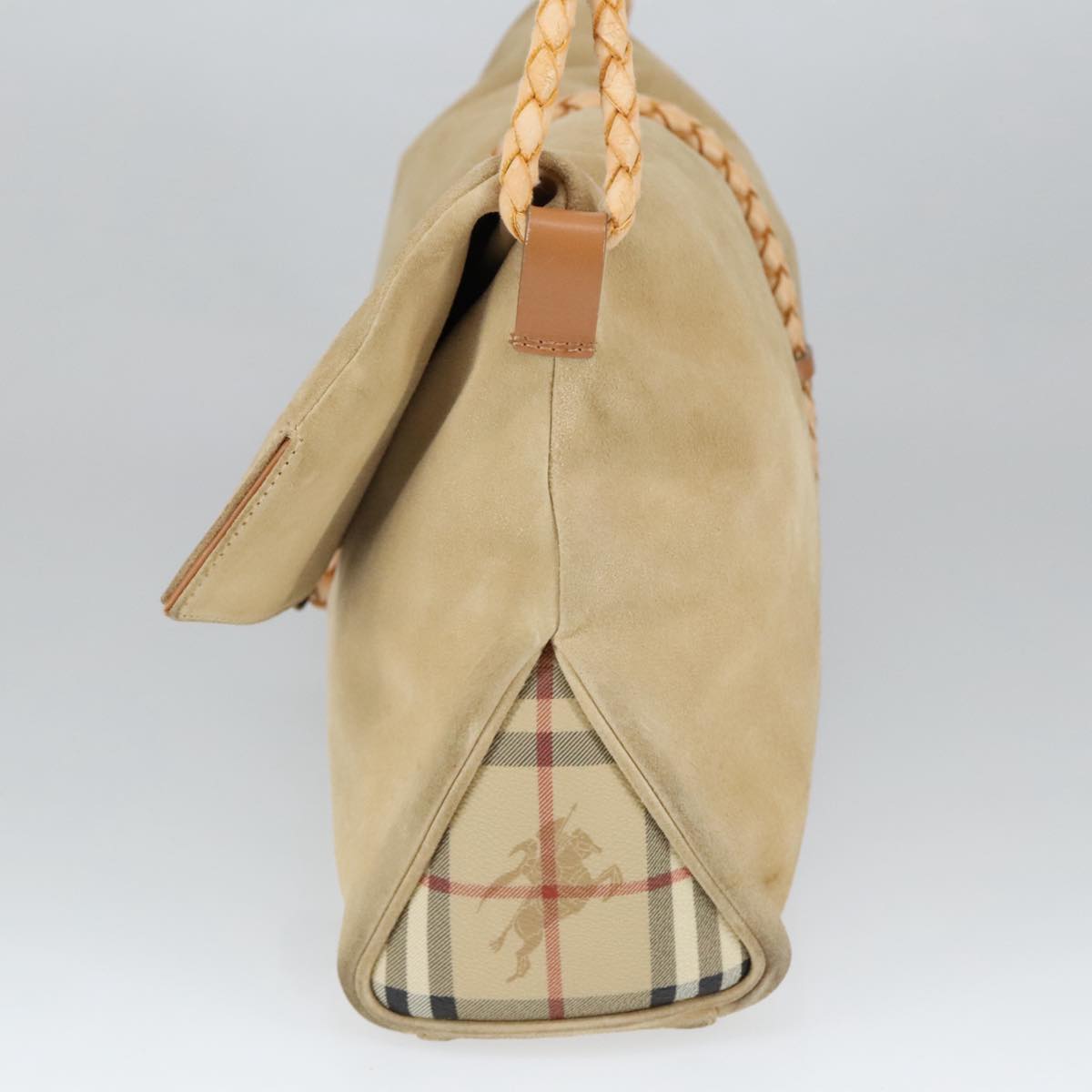 Burberry Suede Shoulder Bag ()