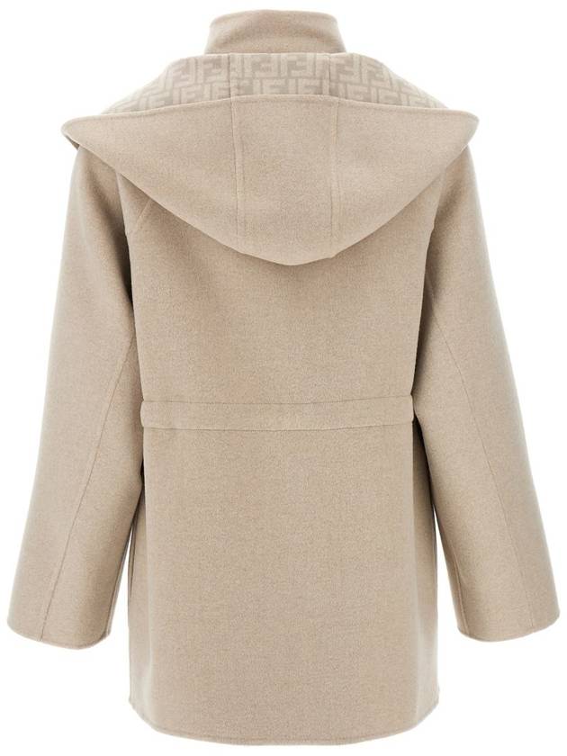 Fendi Fendi Ff Wool Parka