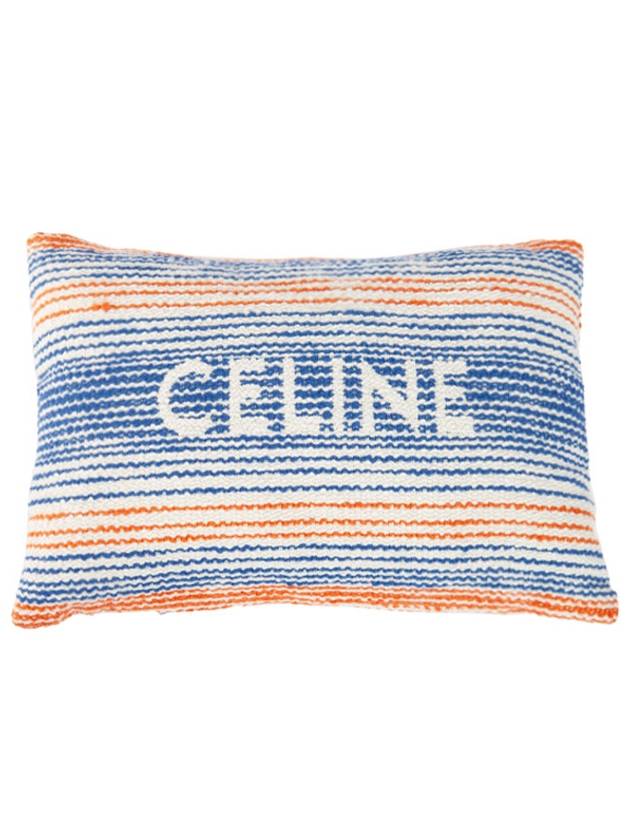 CELINE Jacquard Logo Cushion Pillow