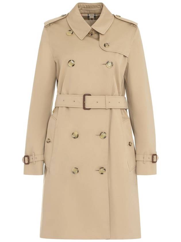 Burberry Kensington Heritage Trench Coat Beige