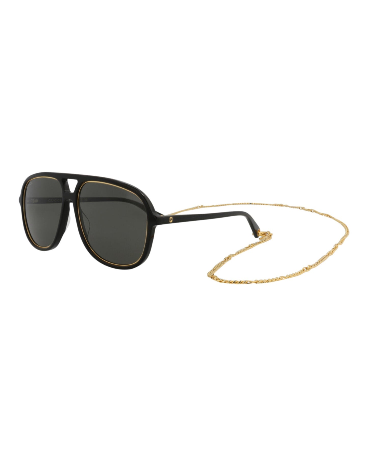 Aviator-Frame Acetate Sunglasses