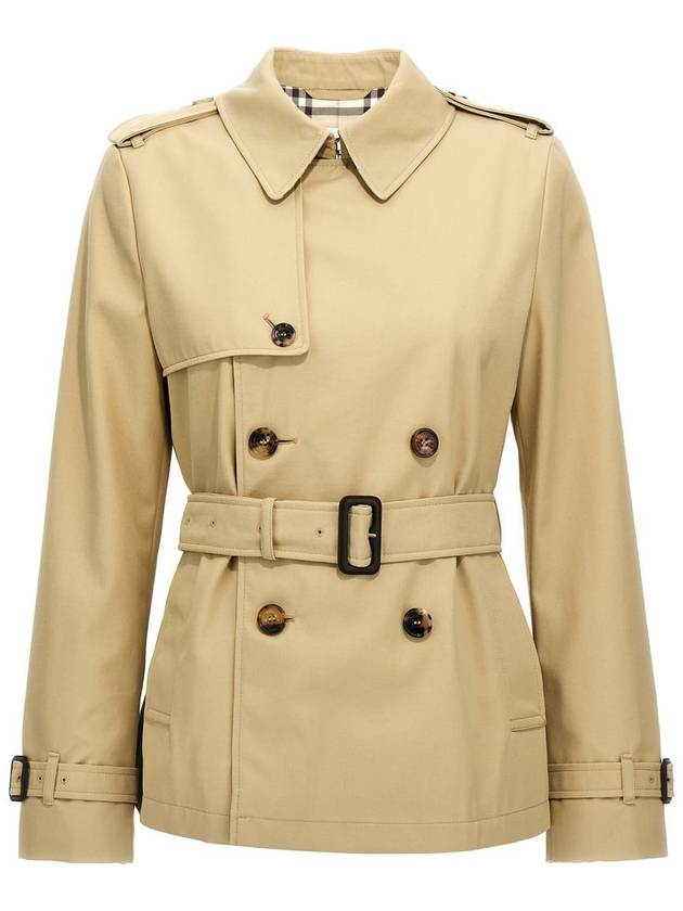 Burberry Burberry 'Sp25' Short Trench Coat