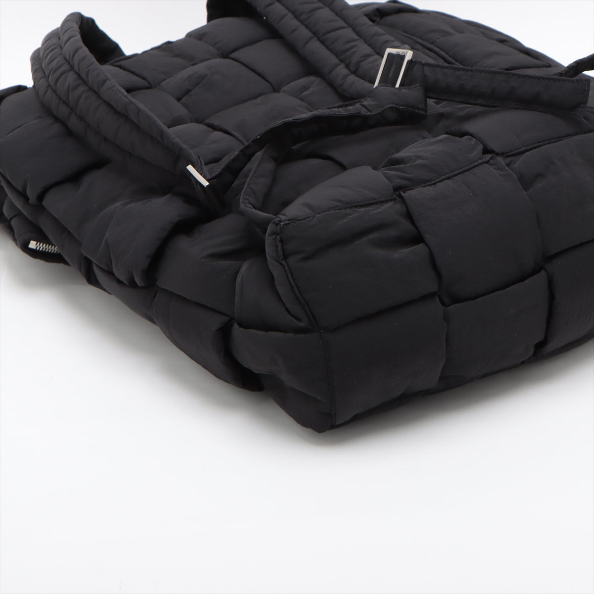 Bottega Veneta Padetteck Cassette Nylon Backpack/Rucks Black