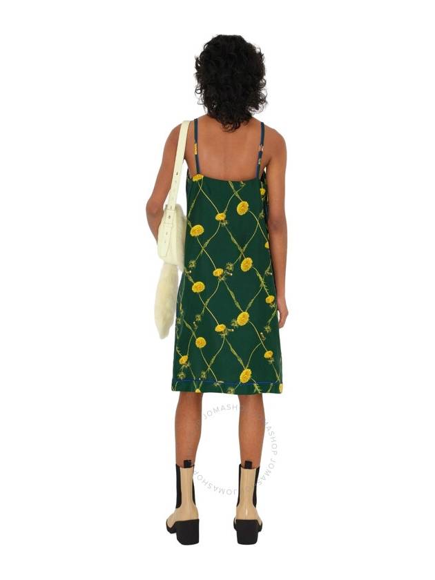 Burberry Burberry Dandelion Print Silk Dress Brand Size 10 US Size 8