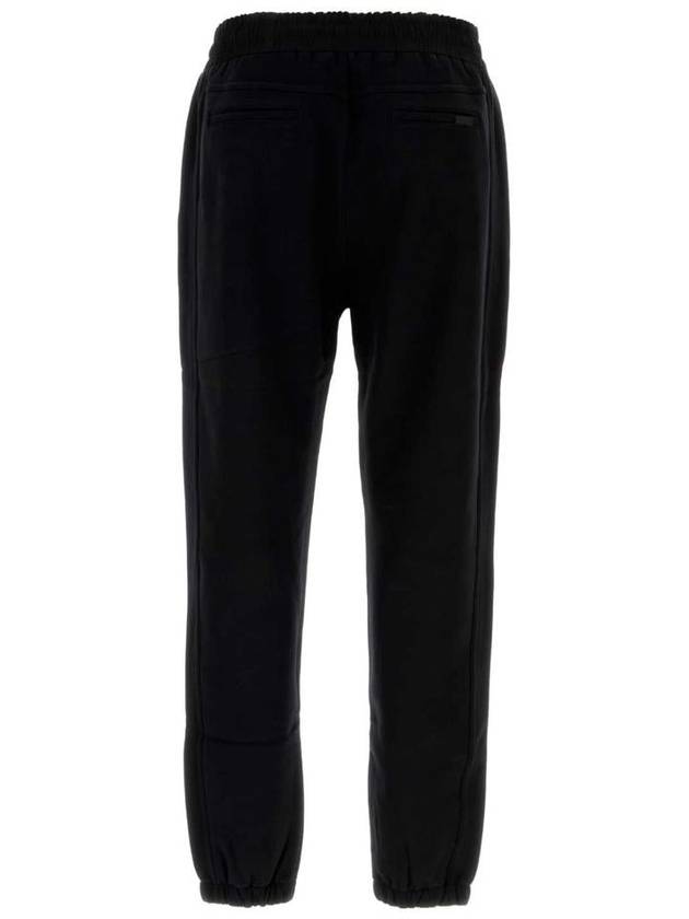 Saint Laurent Molleton Doux Gots Track Pants Black