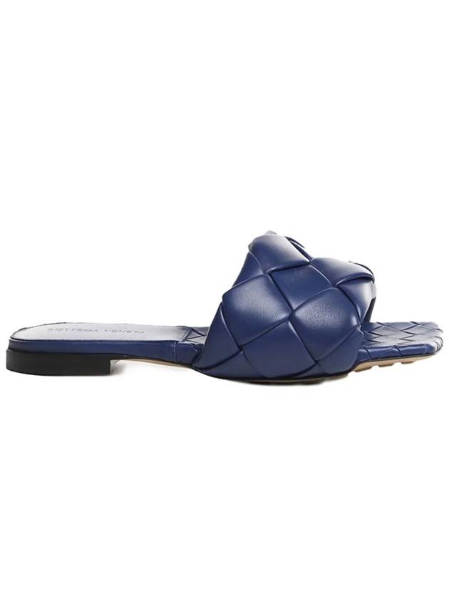 Bottega Veneta WoMen's Lido Leather Slippers Cruise