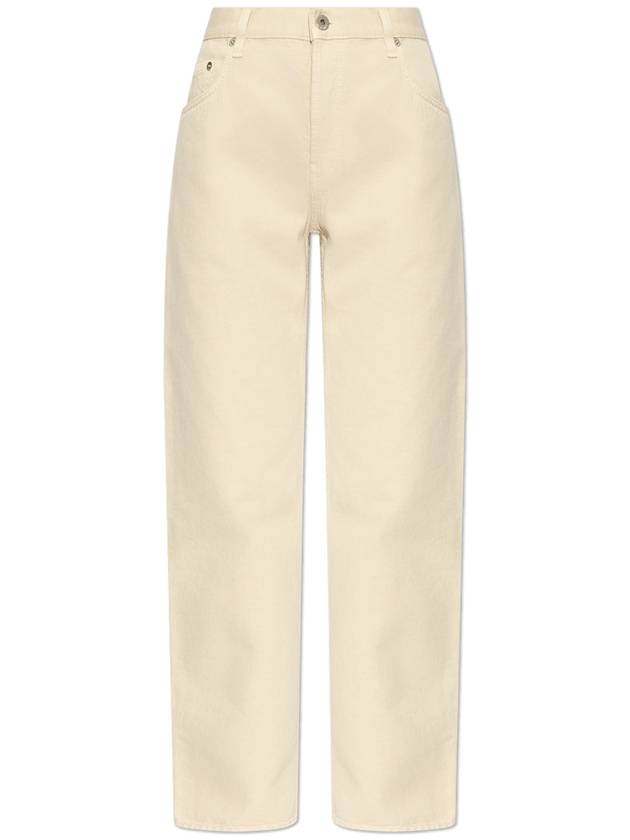 Burberry Burberry ‘Straight’ Jeans, Women's, Cream