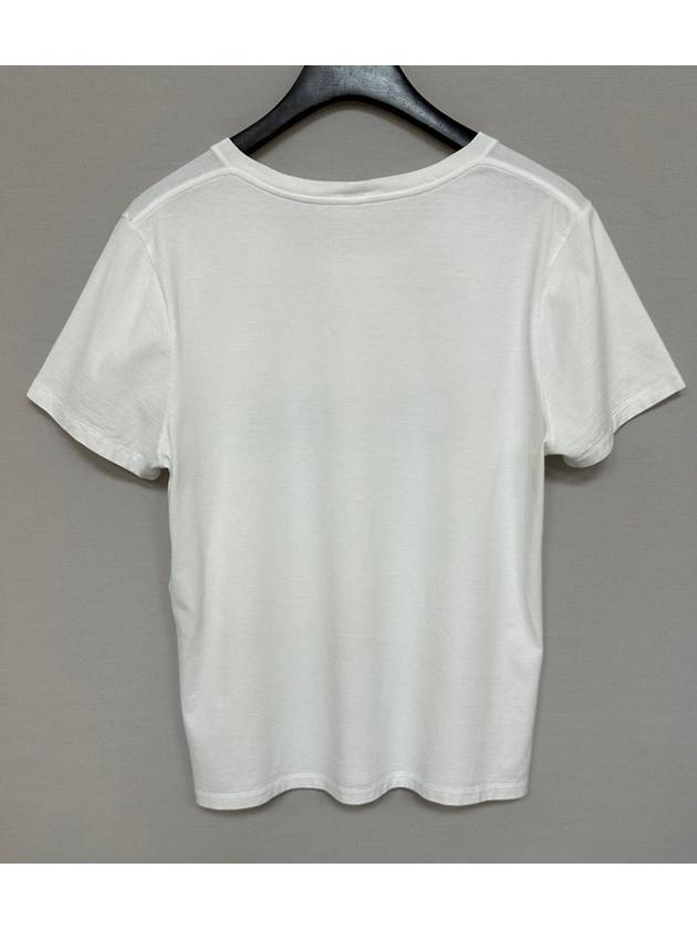CELINE Logo Classic Cotton Short Sleeve Tee