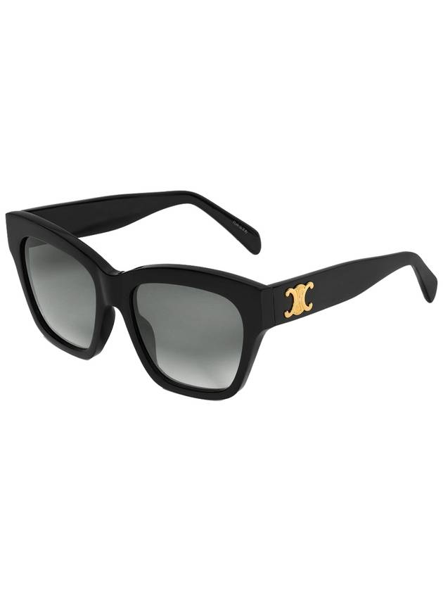 CELINE Eyewear Triomphe 09 Acetate Sunglasses Black