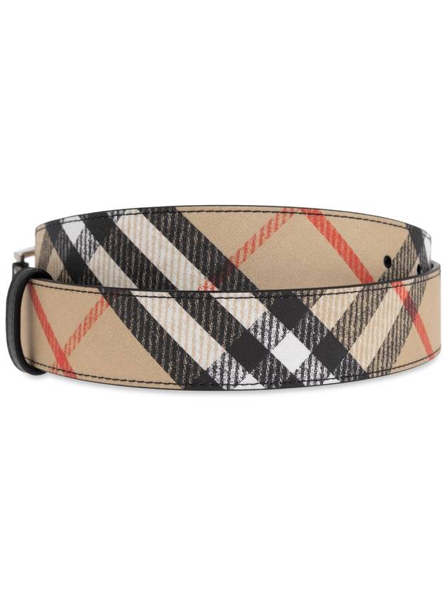 Burberry Burberry Reversible Belt, Men's, Beige