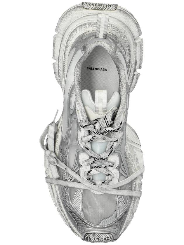 Balenciaga 3XL Low-Top Sneakers White Grey