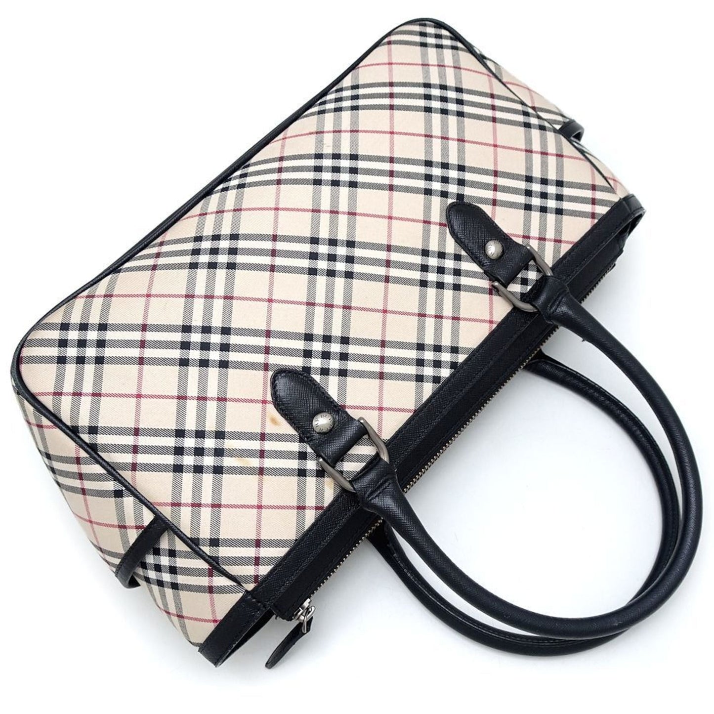Burberry Canvas Leather Handbag ()