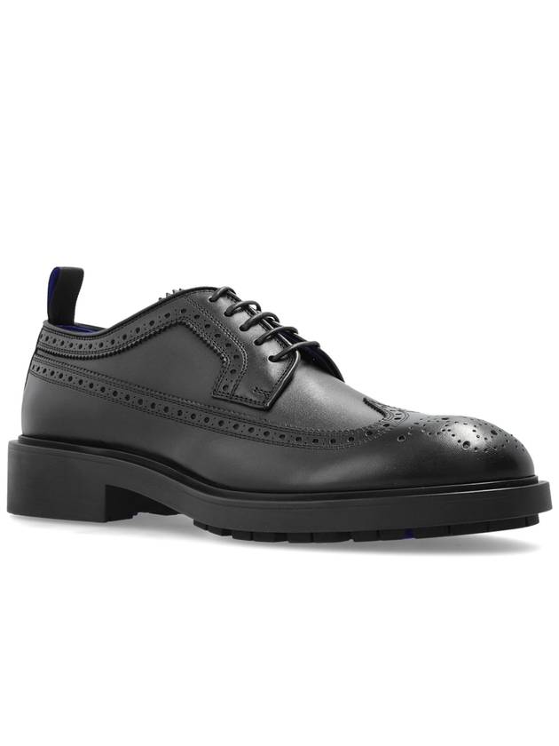 Burberry Loch Leather Brogues Black