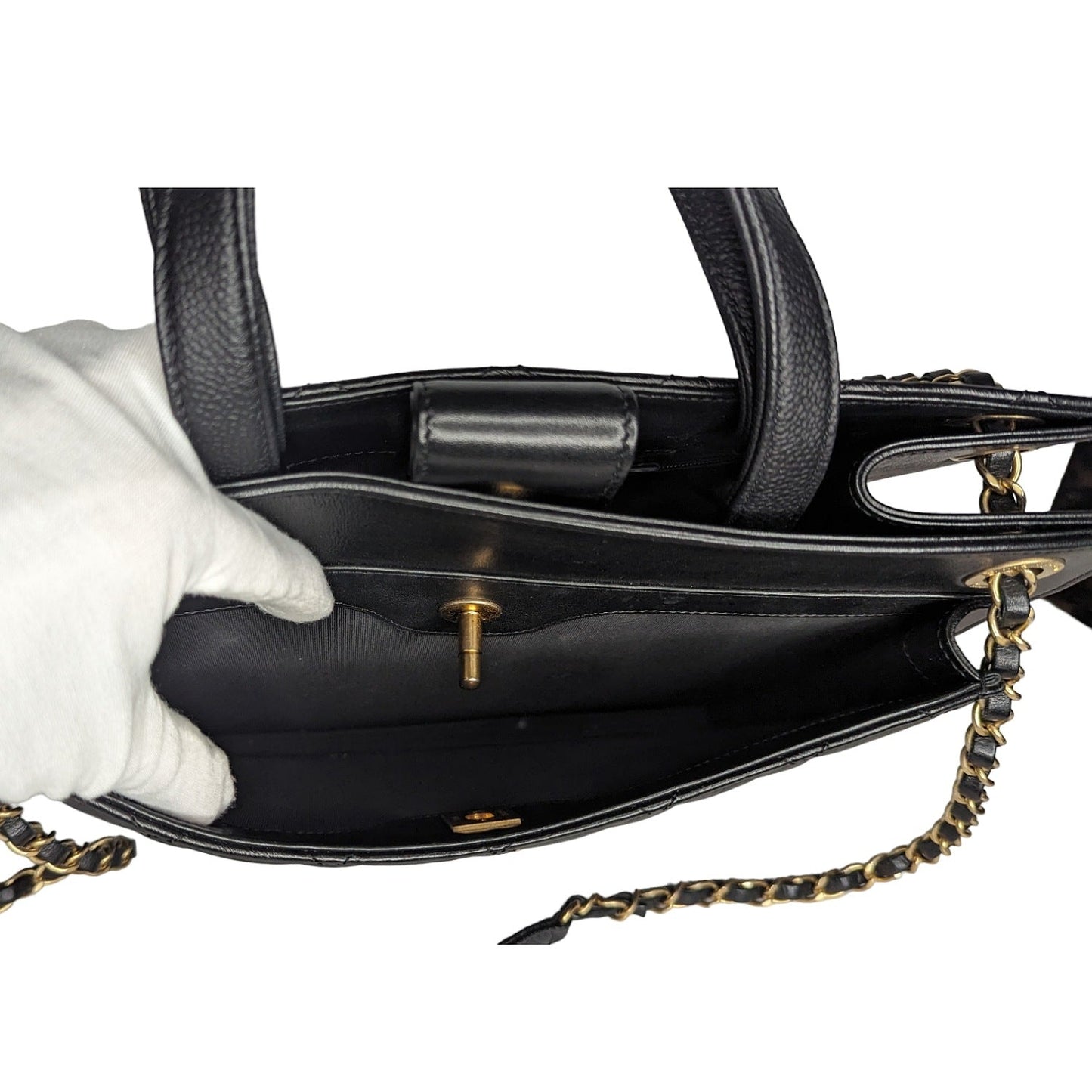 Chanel bag 2019 CC Turn Lock Shopper Tote