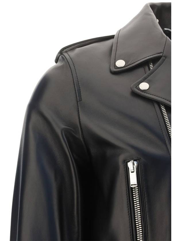Saint Laurent Classic Motorcycle Jacket in Lambskin Black