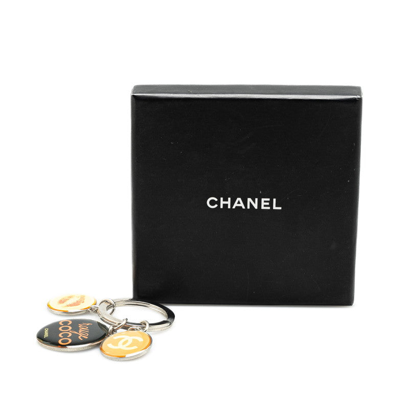Chanel Rouge Coco 2010 Keyring Silver Multicolor