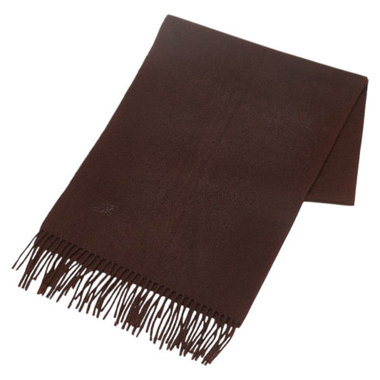 Burberry Cashmere Shadow Horse Scarf Brown