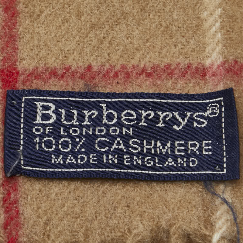 Burberry Cashmere Nova Check Scarf