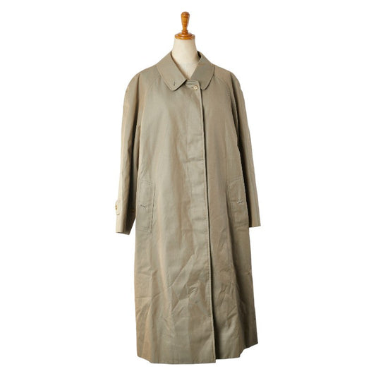 Burberry Cotton Nova Check Balmacaan Coat
